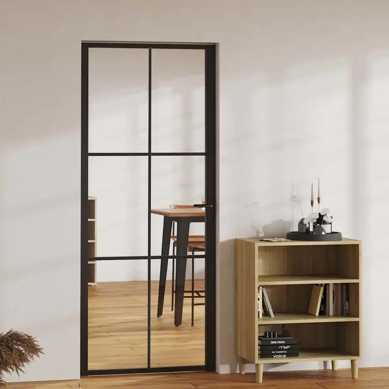 Interior doors Black and Transparent 32.68 x 79.33 in Aluminium
Interior doors Black and Transparent 32.68 x 79.33 in Aluminium