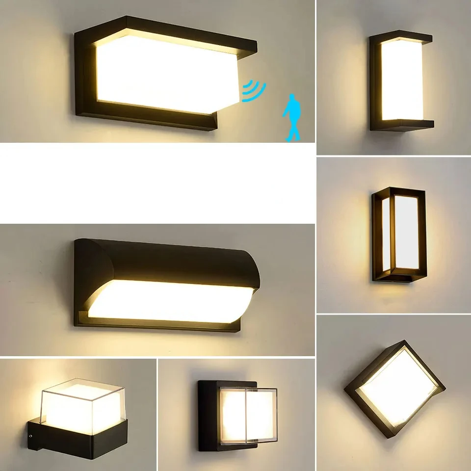 LED Outdoor Wall Light Lamp PIR Motion Sensor AC85-265V ABS Waterproof Modern Indoor Home Balcony Porch Garden Decoration
LED Outdoor Wall Light Lamp PIR Motion Sensor AC85-265V ABS Waterproof Modern Indoor Home Balcony Porch Garden Decoration