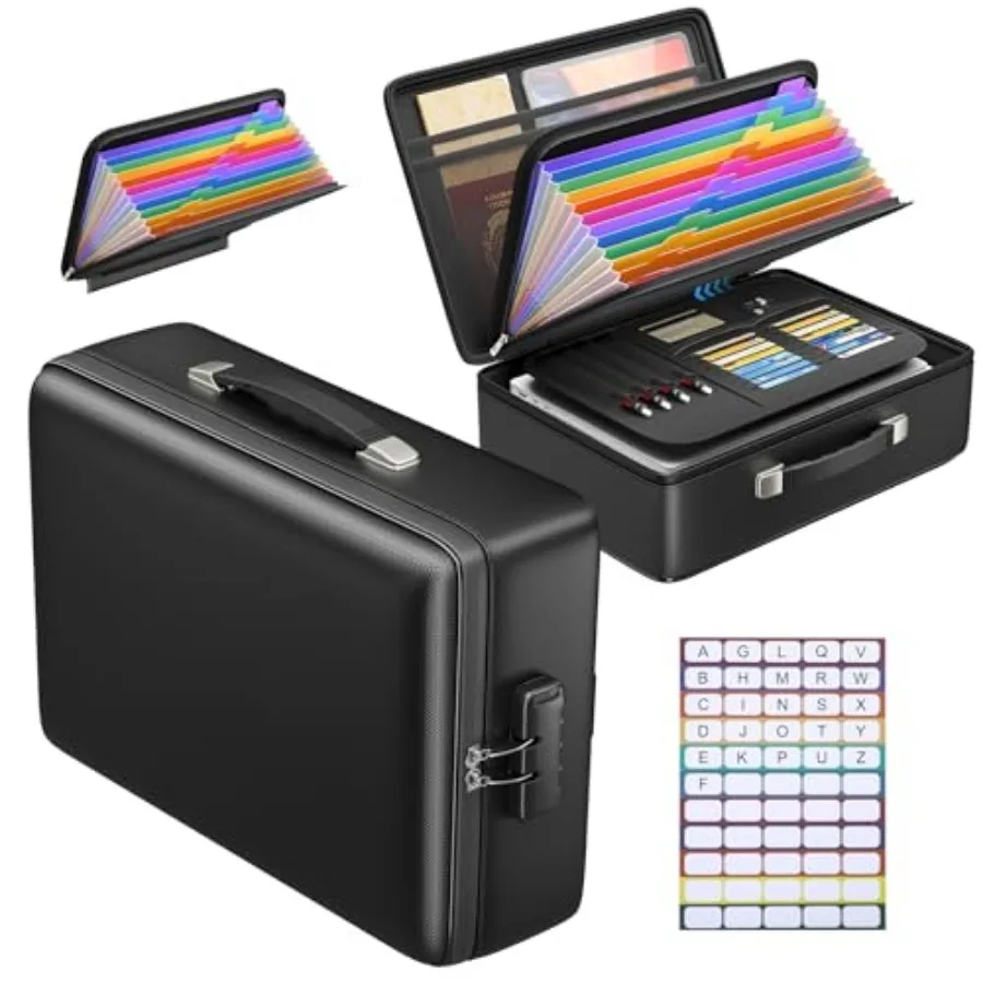 Grothery 5200°F Fireproof Document Box with Lock, Hard Case Fire Proof Safe for Home Document Safe Detachable Accordion File Or
Grothery 5200°F Fireproof Document Box with Lock, Hard Case Fire Proof Safe for Home Document Safe Detachable Accordion File Or