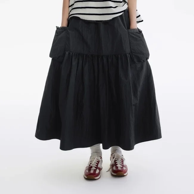 Sweet Style Loose Waist Quick Dry Half Skirt Women's New Arrival Commute High Waist Regular Sleeve Casual A-Line Long Skirt
Sweet Style Loose Waist Quick Dry Half Skirt Women's New Arrival Commute High Waist Regular Sleeve Casual A-Line Long Skirt