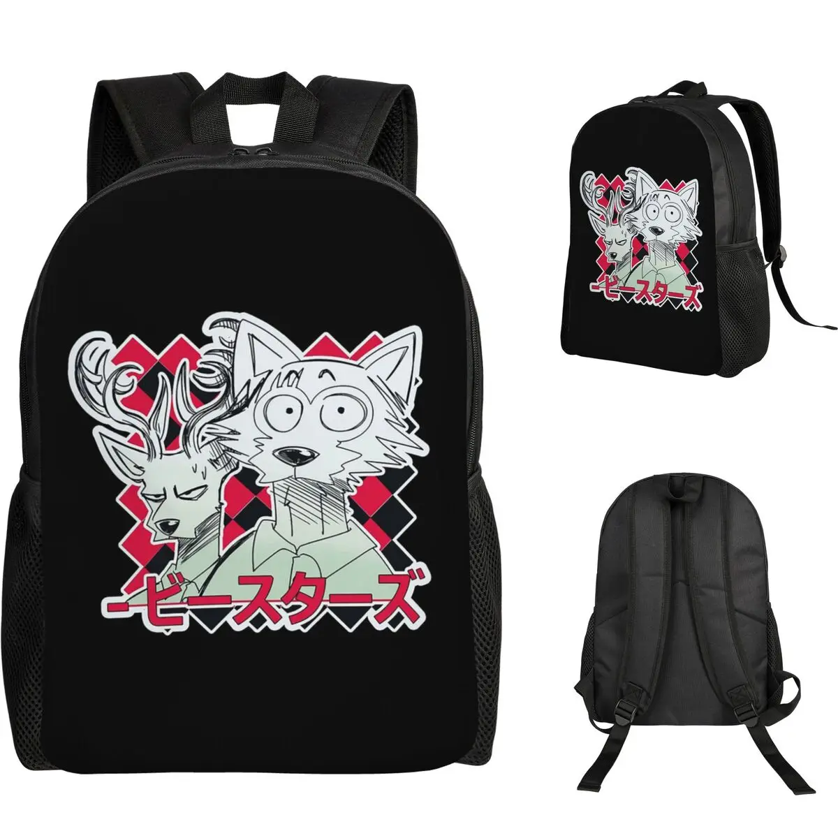 Beastars Backpack Student Boys Girls BookBag School Bag Laptop Shoulder Bags
Beastars Backpack Student Boys Girls BookBag School Bag Laptop Shoulder Bags