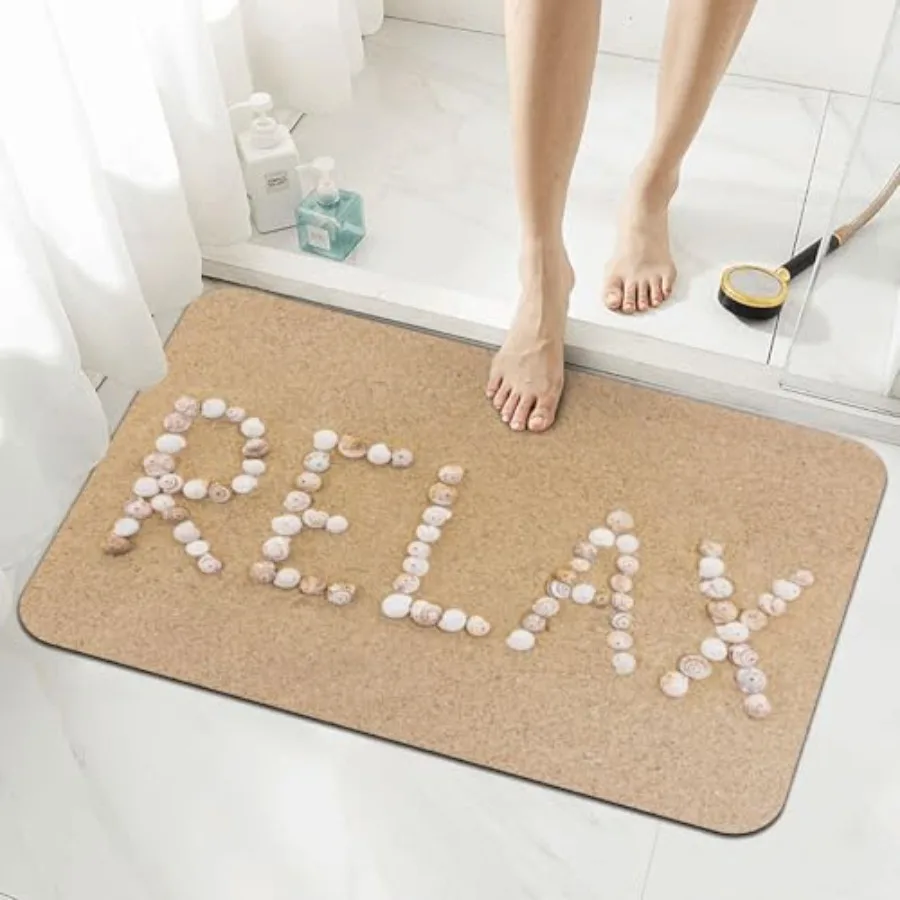 The Word Made Up of Beach Bath Mat Rugs 15.7x23.6 in, Diatomaceous Earth Bathroom Rug Rubber Non-Slip Bathroom Mat for Bathroom
The Word Made Up of Beach Bath Mat Rugs 15.7x23.6 in, Diatomaceous Earth Bathroom Rug Rubber Non-Slip Bathroom Mat for Bathroom