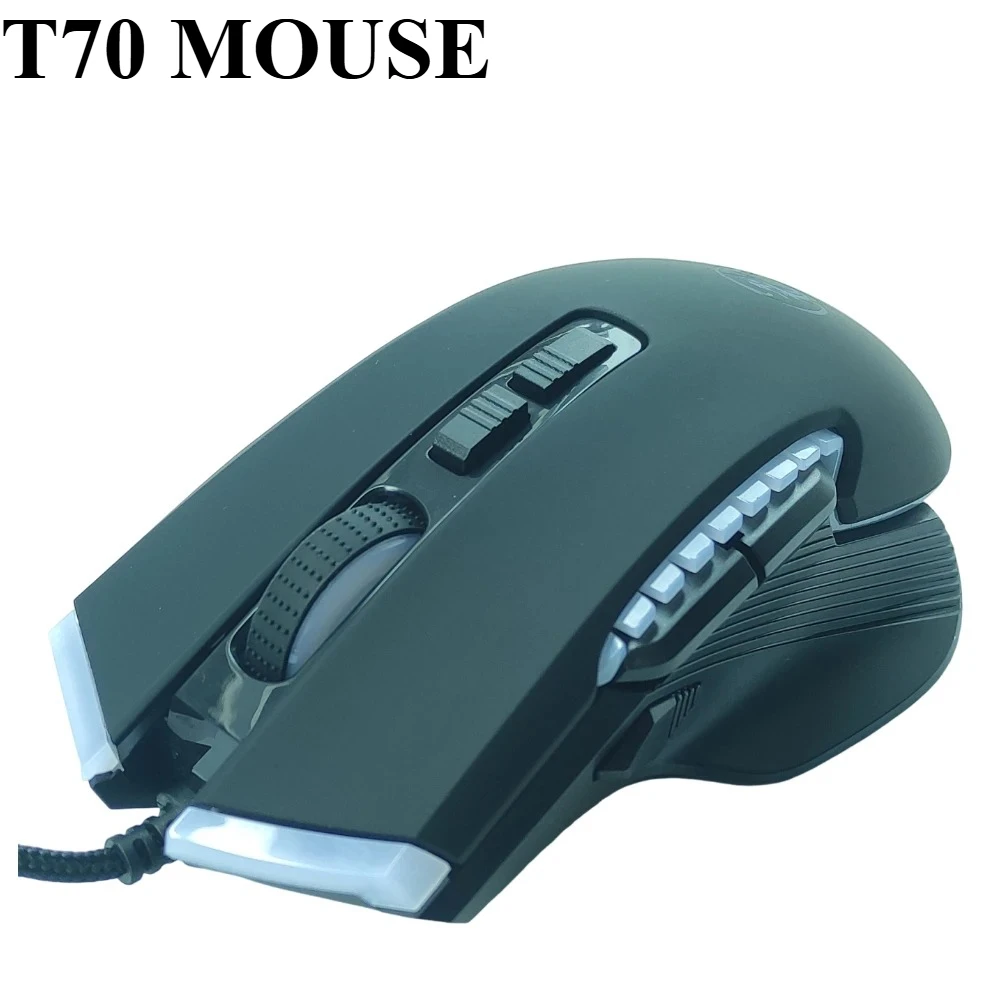 yscT70 Wire Mouse High Performance 7200DPI Adjustable Light Synchronizatio For Gamer Programmable RGB Gaming Mouse
yscT70 Wire Mouse High Performance 7200DPI Adjustable Light Synchronizatio For Gamer Programmable RGB Gaming Mouse