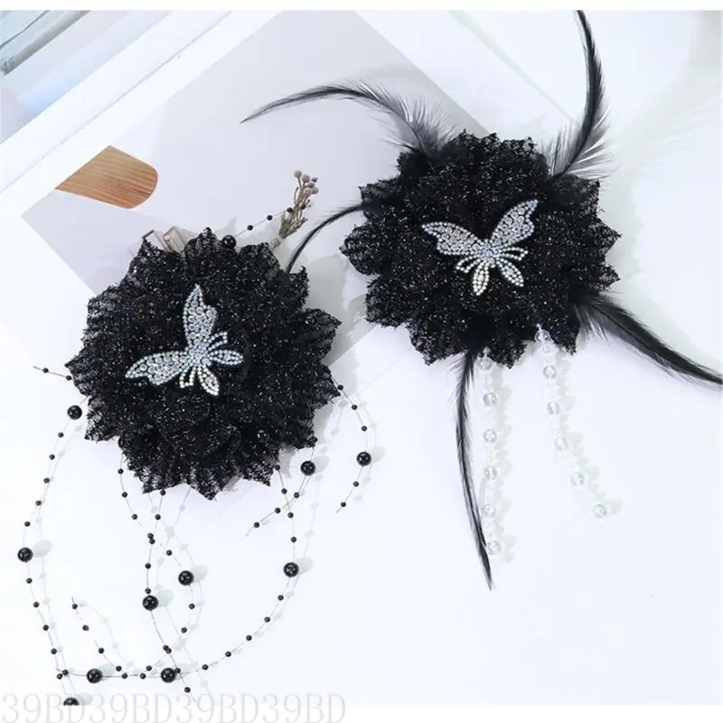 39BD Rhinestones Butterfly Lace Flower for Handmade Project Materials Kits Crafting Formal Dress Headband Sewing On Appliques
39BD Rhinestones Butterfly Lace Flower for Handmade Project Materials Kits Crafting Formal Dress Headband Sewing On Appliques
