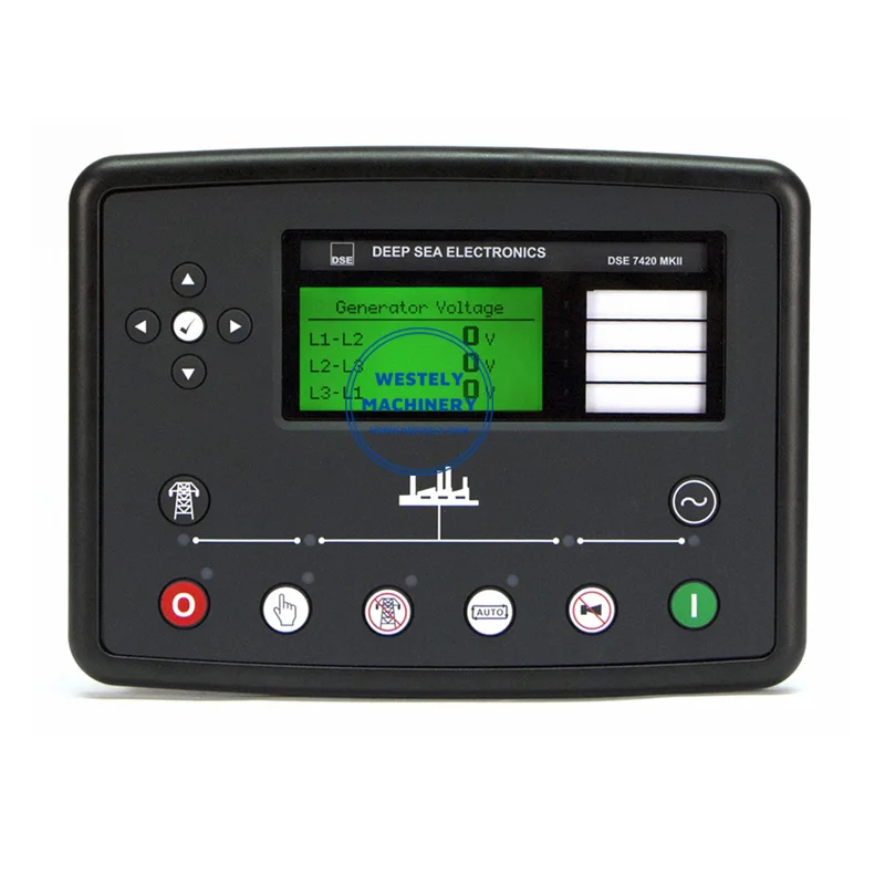 Generator Intelligent Control Module DSE7420 MKII Manual & Auto Start Deep Sea Electronics DSE 7420 MKII AMF Engine DSE7420MKII
Generator Intelligent Control Module DSE7420 MKII Manual & Auto Start Deep Sea Electronics DSE 7420 MKII AMF Engine DSE7420MKII
