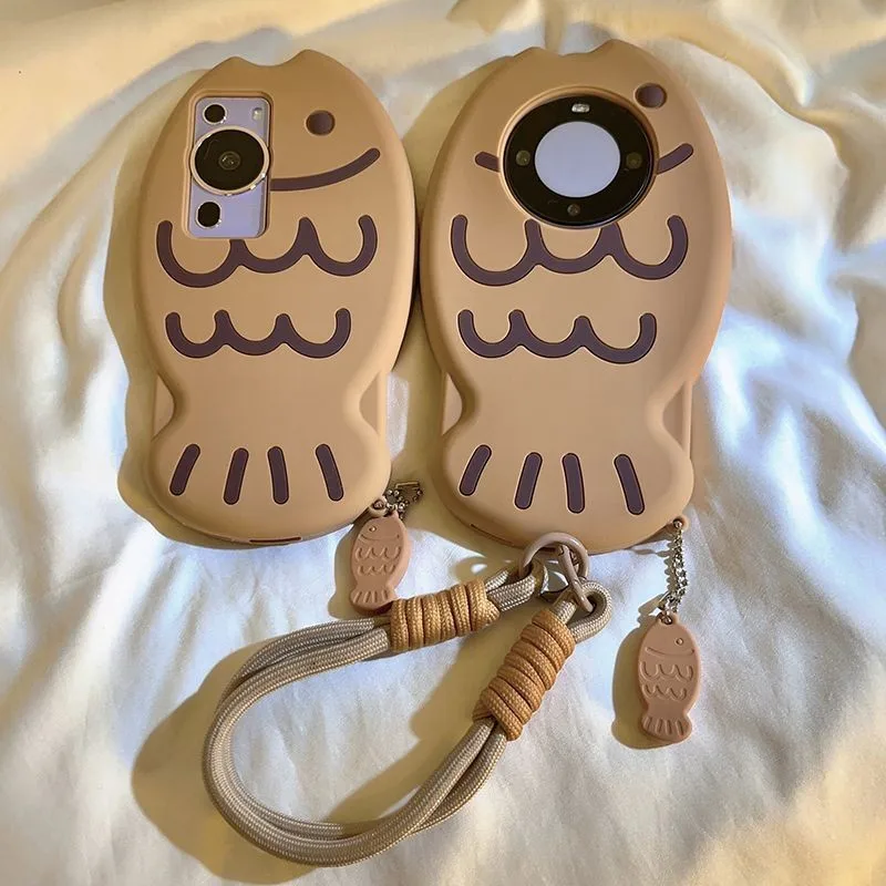 Phone Case For Huawei Mate 60/50/40/30 P60/P50/P40 Pro New INS Fun 3D Snapper Shape Soft Protective Cover With Pendant Holder
Phone Case For Huawei Mate 60/50/40/30 P60/P50/P40 Pro New INS Fun 3D Snapper Shape Soft Protective Cover With Pendant Holder