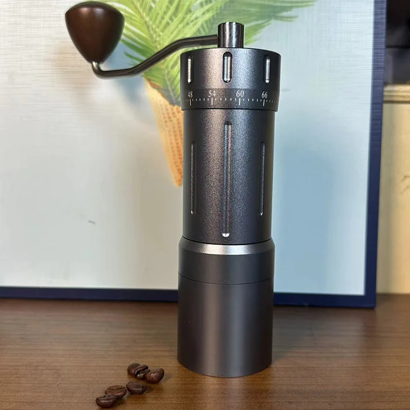 Seven core titanium coffee grinder for home use, hand cranked coffee grinder, vintage style, light luxury, retro style
Seven core titanium coffee grinder for home use, hand cranked coffee grinder, vintage style, light luxury, retro style
