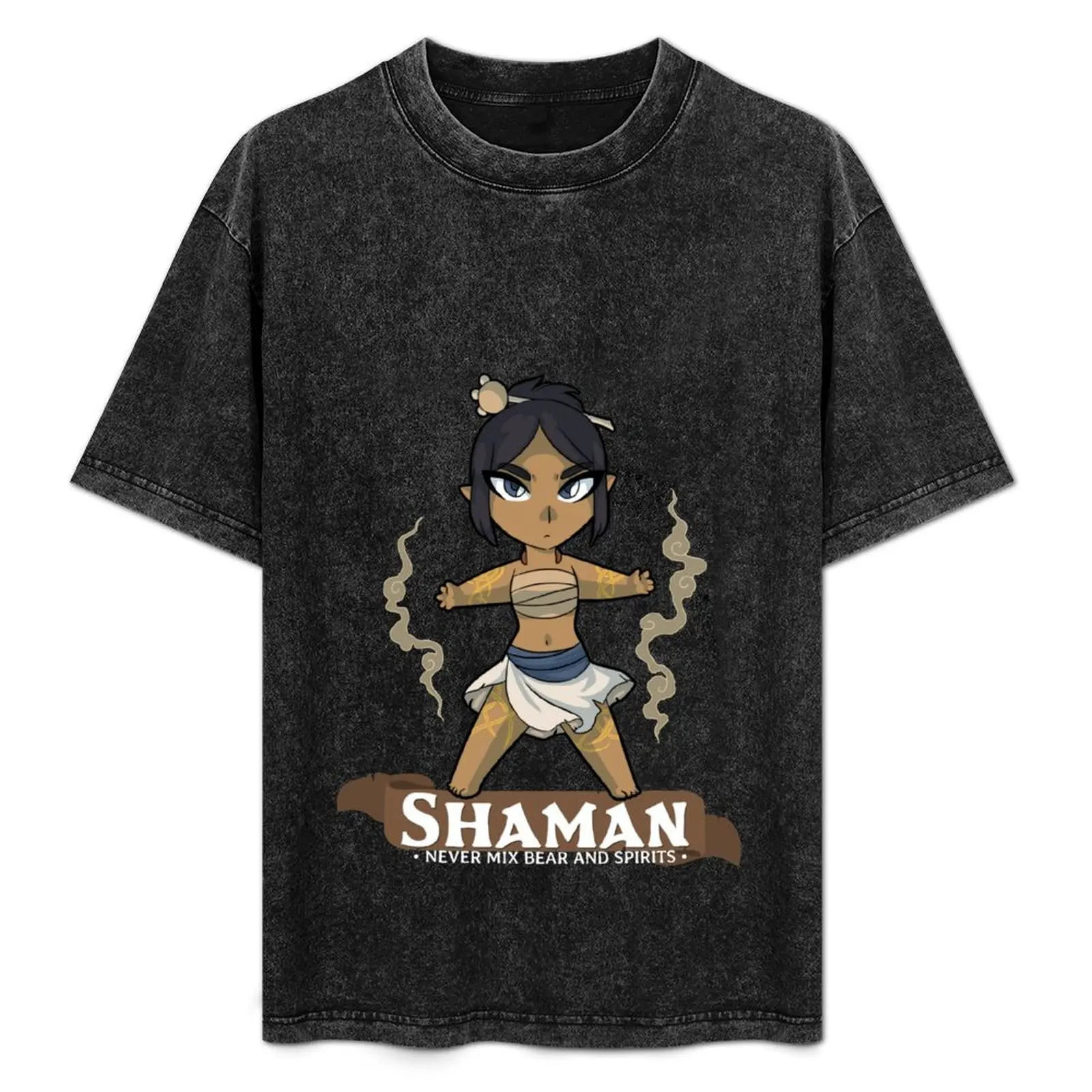 Shaman: Never Mix Bear and Spirits T-Shirt Trendy Pattern T-Shirt for Men
Shaman: Never Mix Bear and Spirits T-Shirt Trendy Pattern T-Shirt for Men