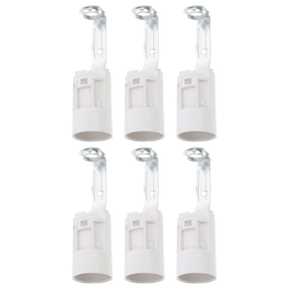 6pcs E14 Lamp Holder Base Light Socket Bulb Holder For Household Lighting Fixture Parts Hanging Ceiling Lamp Repair
6pcs E14 Lamp Holder Base Light Socket Bulb Holder For Household Lighting Fixture Parts Hanging Ceiling Lamp Repair