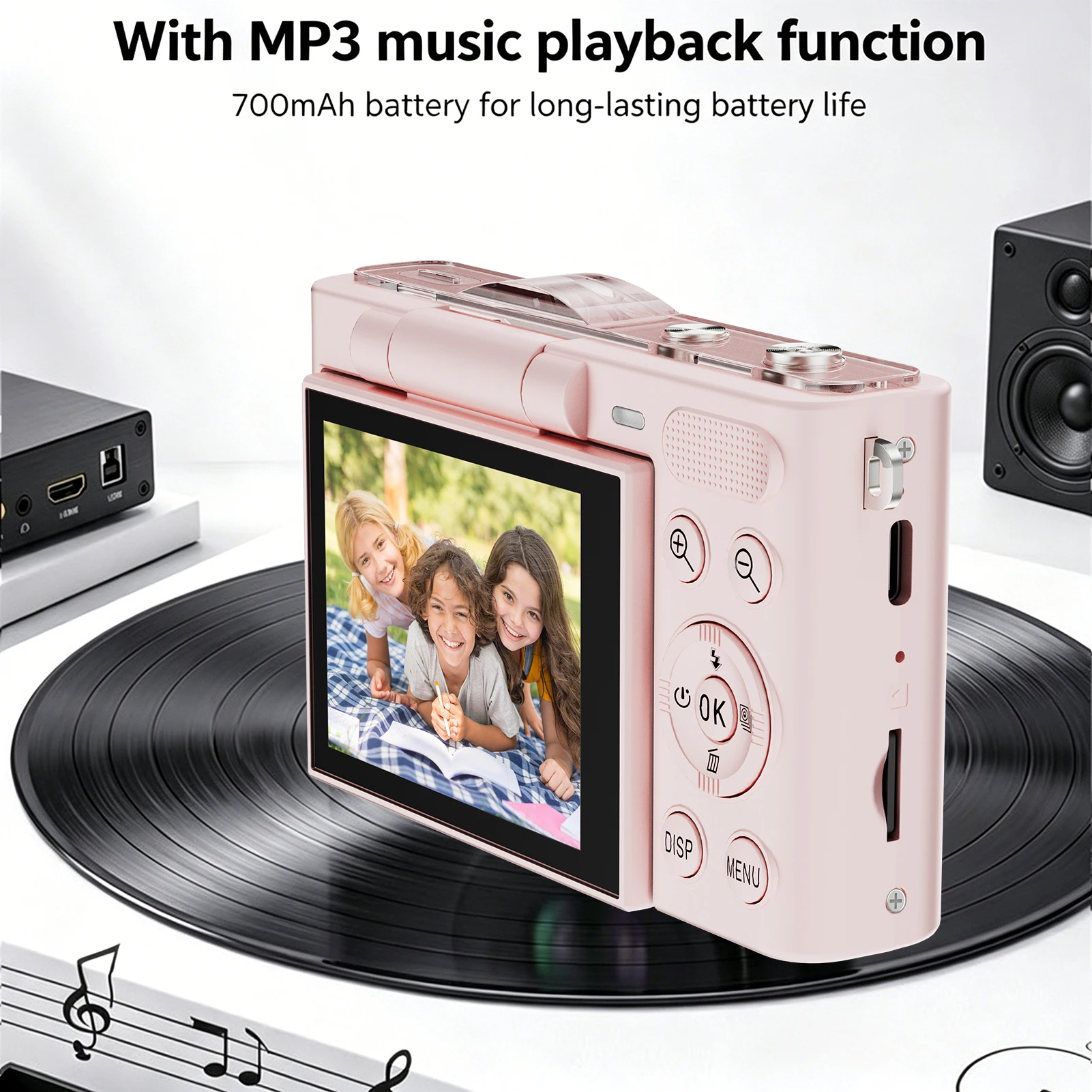 64MP Digital Camera with 2.4" 180° Screen 16X Zoom Autofocus Photography Camera Digital Camera with Screen
64MP Digital Camera with 2.4" 180° Screen 16X Zoom Autofocus Photography Camera Digital Camera with Screen