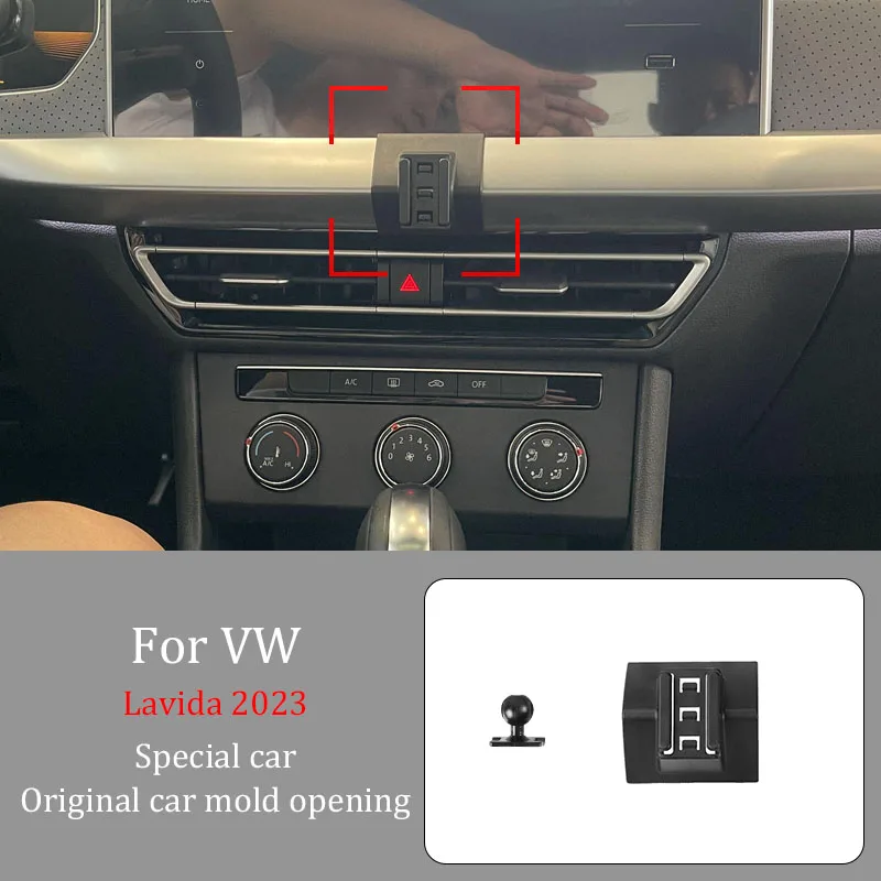 Автомобильный держатель для телефона VW Lavida 2023, беспроводное зарядное устройство, автоматический зажим, автоматический зажим, навигационный кронштейн
Автомобильный держатель для телефона VW Lavida 2023, беспроводное зарядное устройство, автоматический зажим, автоматический зажим, навигационный кронштейн