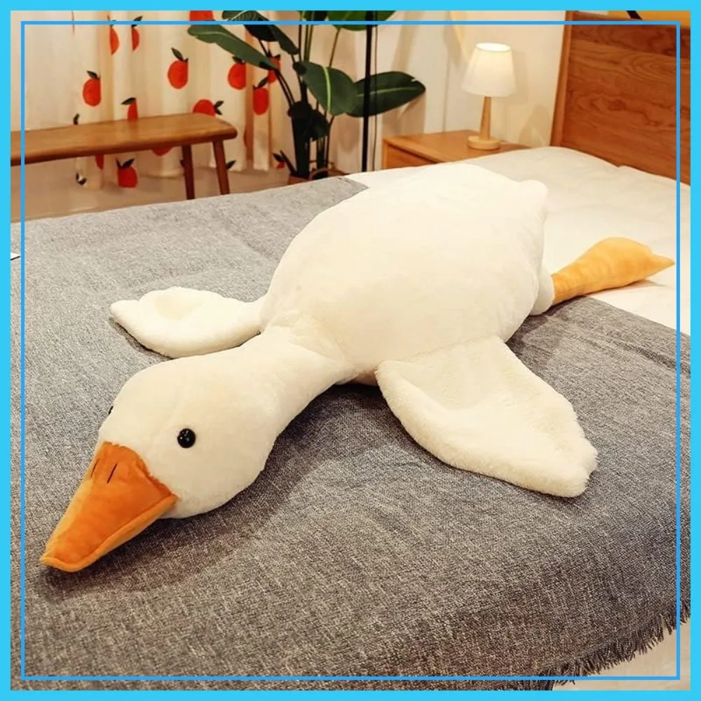 63 Inch Giant Goose Plush Doll, Soft Duck Cushion Pillow, Huge Stuffed Animal Toy for Adults and Teens, White
63 Inch Giant Goose Plush Doll, Soft Duck Cushion Pillow, Huge Stuffed Animal Toy for Adults and Teens, White