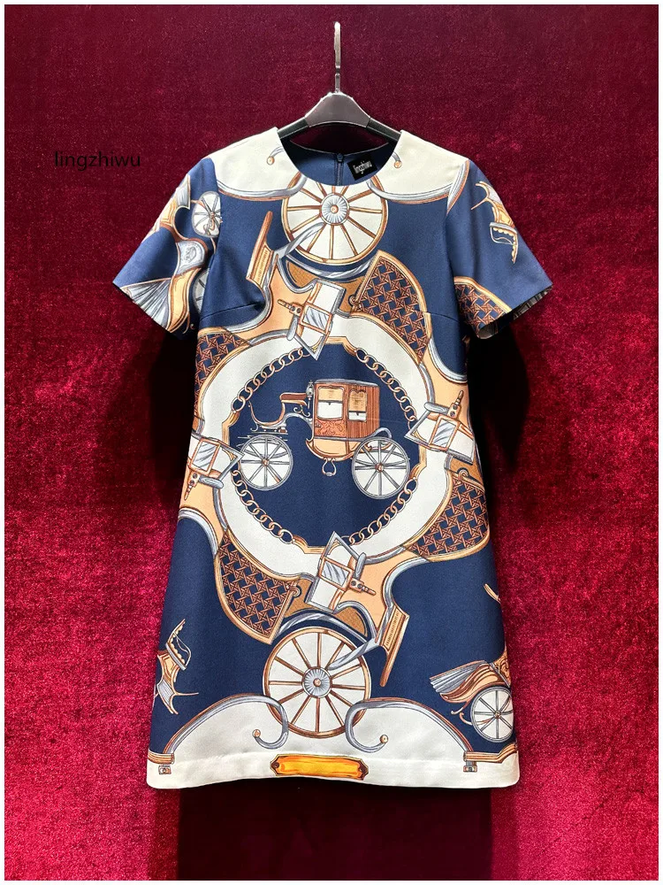 lingzhiwu Print Dress French Vintage Elegant Short Sleeve Loose Waist Dresses Top Quality 2024 New Arrival
lingzhiwu Print Dress French Vintage Elegant Short Sleeve Loose Waist Dresses Top Quality 2024 New Arrival