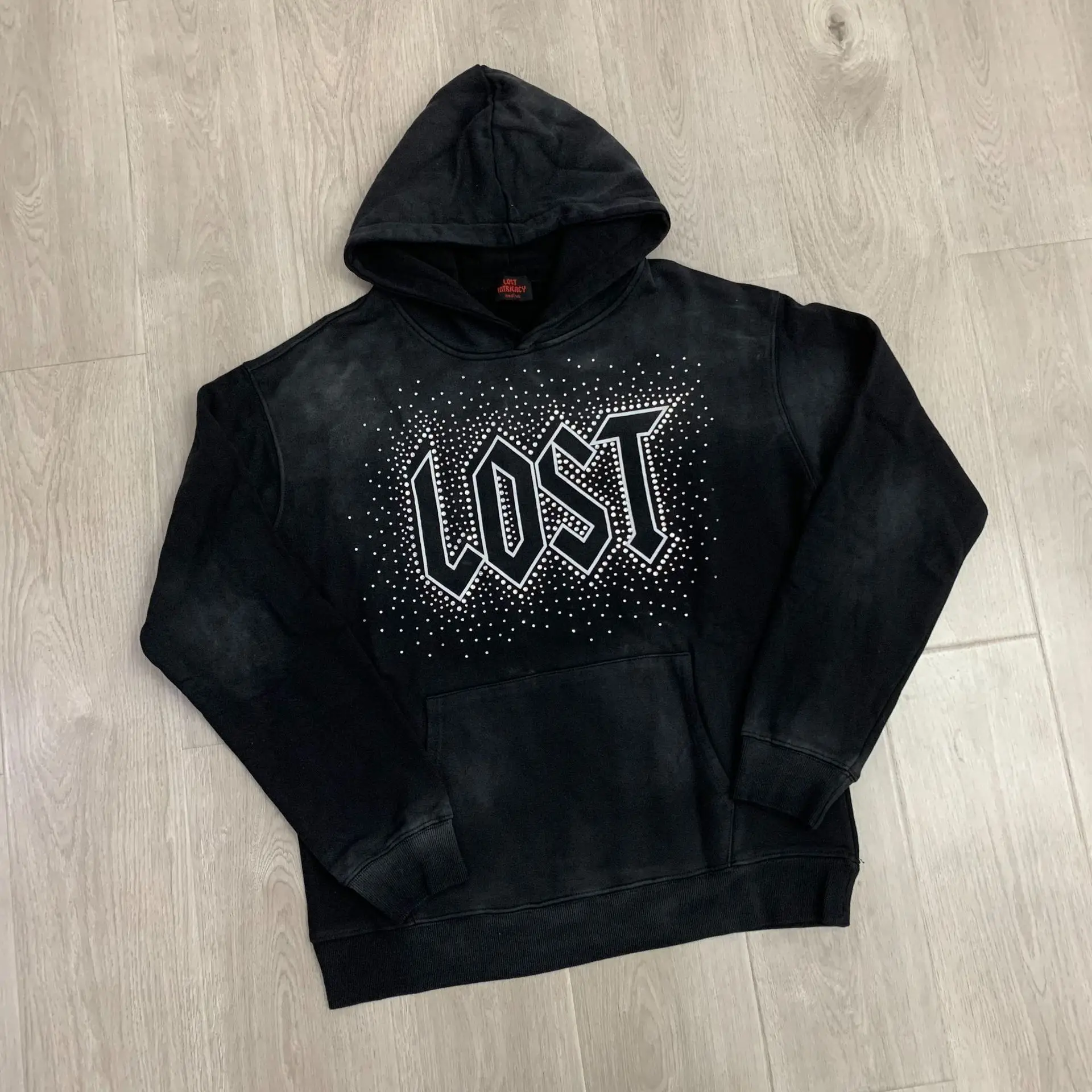 Lost Intricacy American Streetwear Hoodies Diamond Embellied Waed Casual Hoodie Youth Loose Fit Long Sve
Lost Intricacy American Streetwear Hoodies Diamond Embellied Waed Casual Hoodie Youth Loose Fit Long Sve