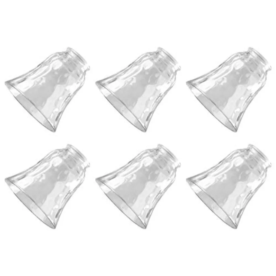 Lighting Traditional Bell Glass Shade Replacement Shade for Fan/Wall fixtures Shade Pack of 6
Lighting Traditional Bell Glass Shade Replacement Shade for Fan/Wall fixtures Shade Pack of 6