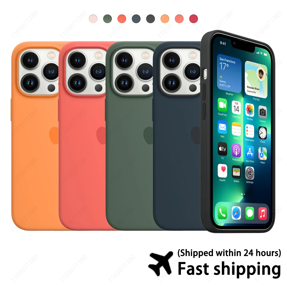 Оригинальный силиконовый чехол APPLE для iPhone 13 Pro Max с беспроводной зарядкой Magsafe, Официальный жидкий силиконовый защитный чехол
Оригинальный силиконовый чехол APPLE для iPhone 13 Pro Max с беспроводной зарядкой Magsafe, Официальный жидкий силиконовый защитный чехол