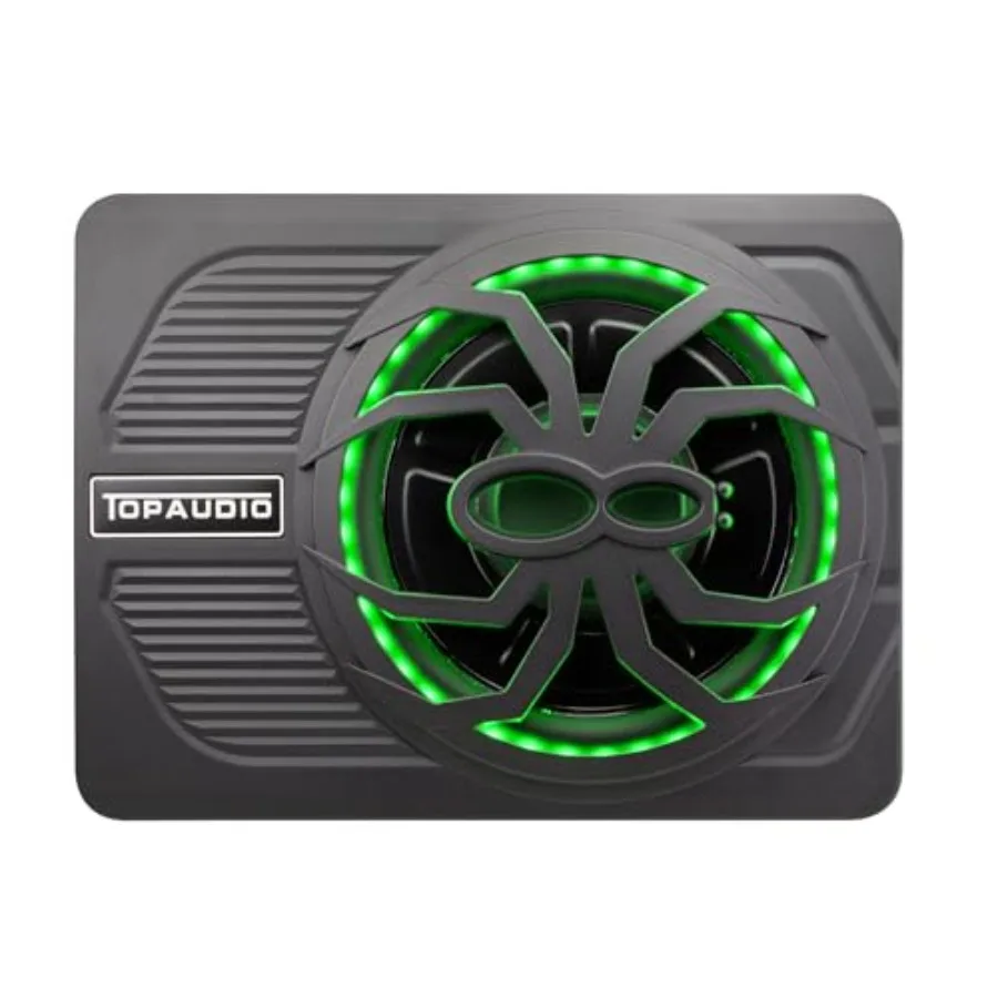Slim subwoofer underseat with amp Active Powered Car- 800, Low Profile, 10" Inch, Remote Subwoofer Control, Built in Amplifier,
Slim subwoofer underseat with amp Active Powered Car- 800, Low Profile, 10" Inch, Remote Subwoofer Control, Built in Amplifier,