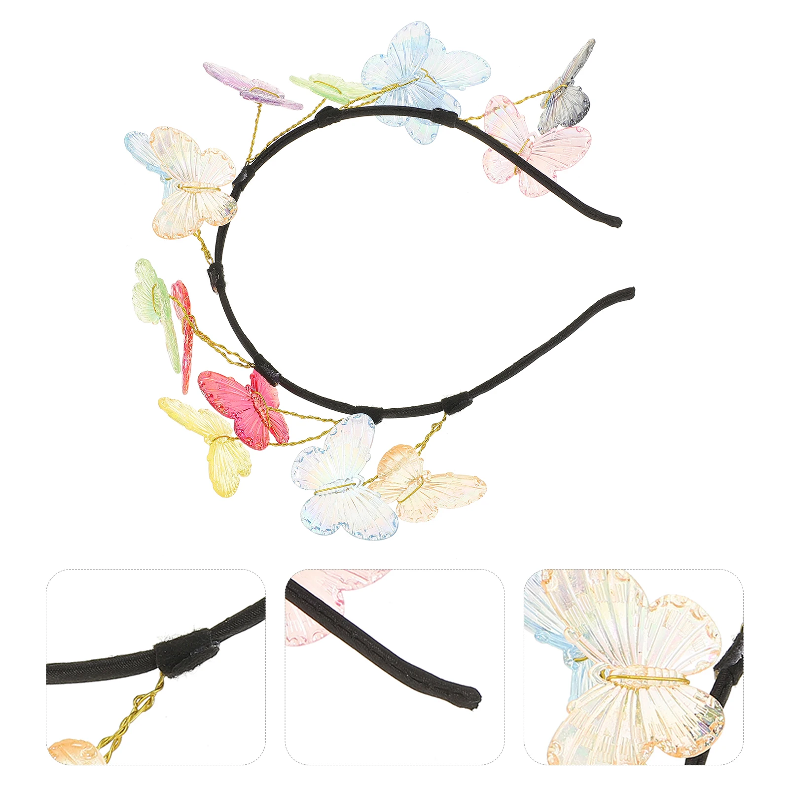 Butterfly Headdress Headband for Girls Headbands Fairy Women Costume Fancy Plastic Womens Fashion Miss Has
Butterfly Headdress Headband for Girls Headbands Fairy Women Costume Fancy Plastic Womens Fashion Miss Has