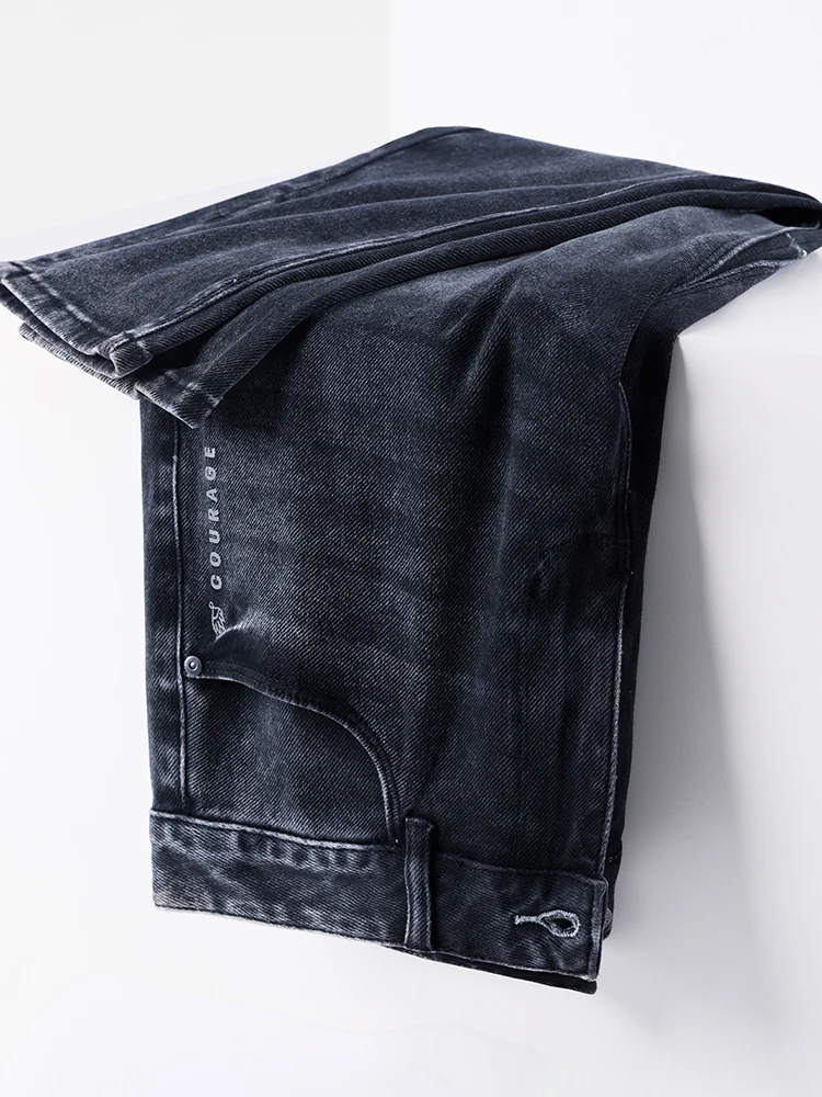 Men's Slim Fit Jeans Autumn Sle Elastic Waist Comfortable Soft Cotton Straight Leg Long Trousers Youthful Vitali Sle
Men's Slim Fit Jeans Autumn Sle Elastic Waist Comfortable Soft Cotton Straight Leg Long Trousers Youthful Vitali Sle