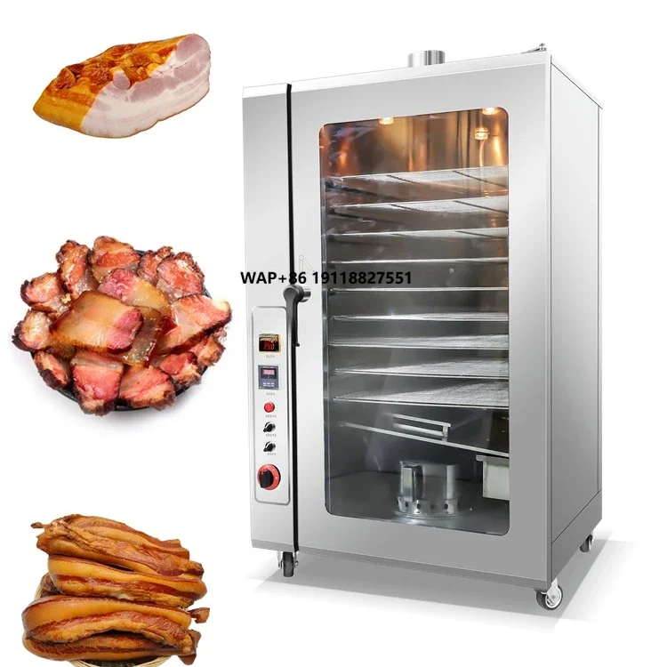 Automatic 50kg/h 100kg/h Food Catfish Smoking Sauage Cold Fish Industrial r Oven Meat Machine
Automatic 50kg/h 100kg/h Food Catfish Smoking Sauage Cold Fish Industrial r Oven Meat Machine