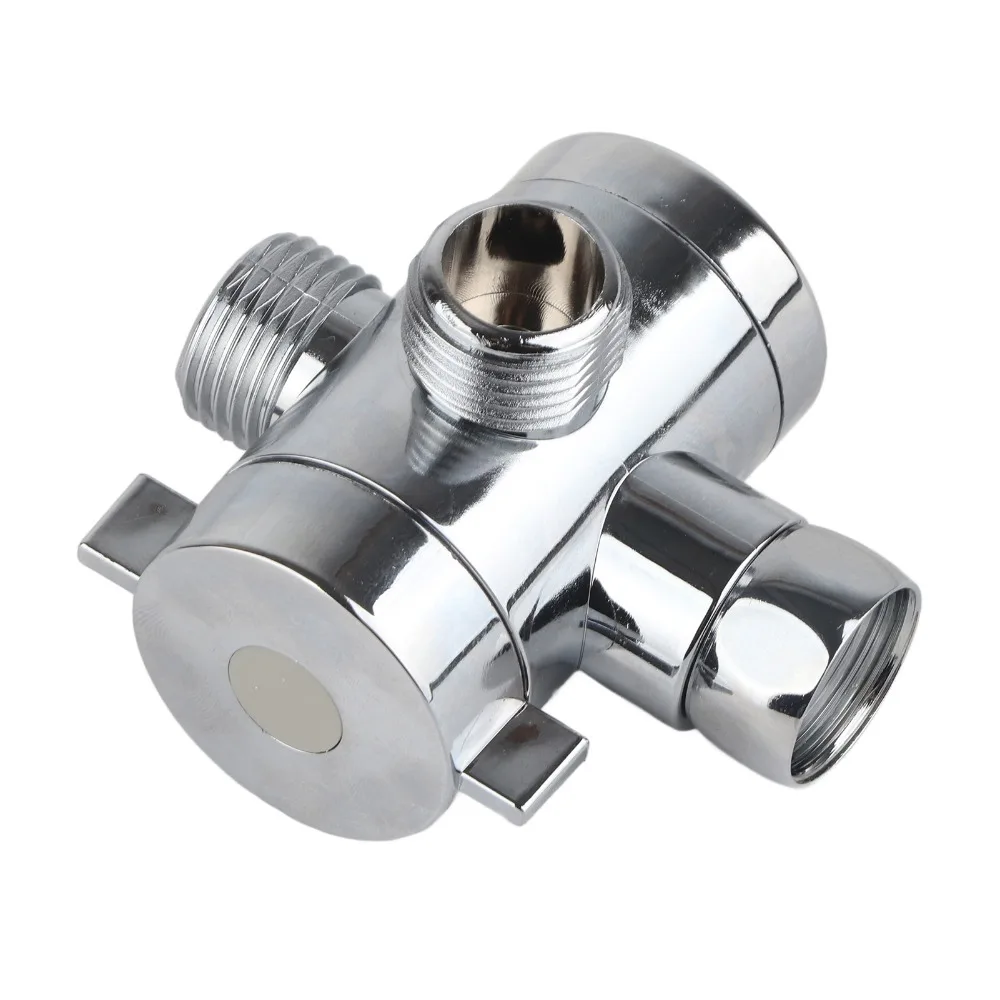 ABS Shower Diverter Valve G1/2 Inch Thread Multi Function Bidet Diverter Valve Easy Installation Chrome Finished
ABS Shower Diverter Valve G1/2 Inch Thread Multi Function Bidet Diverter Valve Easy Installation Chrome Finished