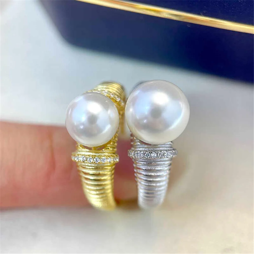 Solid S925 Sterling Silver Pearl Ring Settings Findings & Accessories - for Jewelry Making Bulk Wholesale Craft Supplies 8-10mm
Solid S925 Sterling Silver Pearl Ring Settings Findings & Accessories - for Jewelry Making Bulk Wholesale Craft Supplies 8-10mm