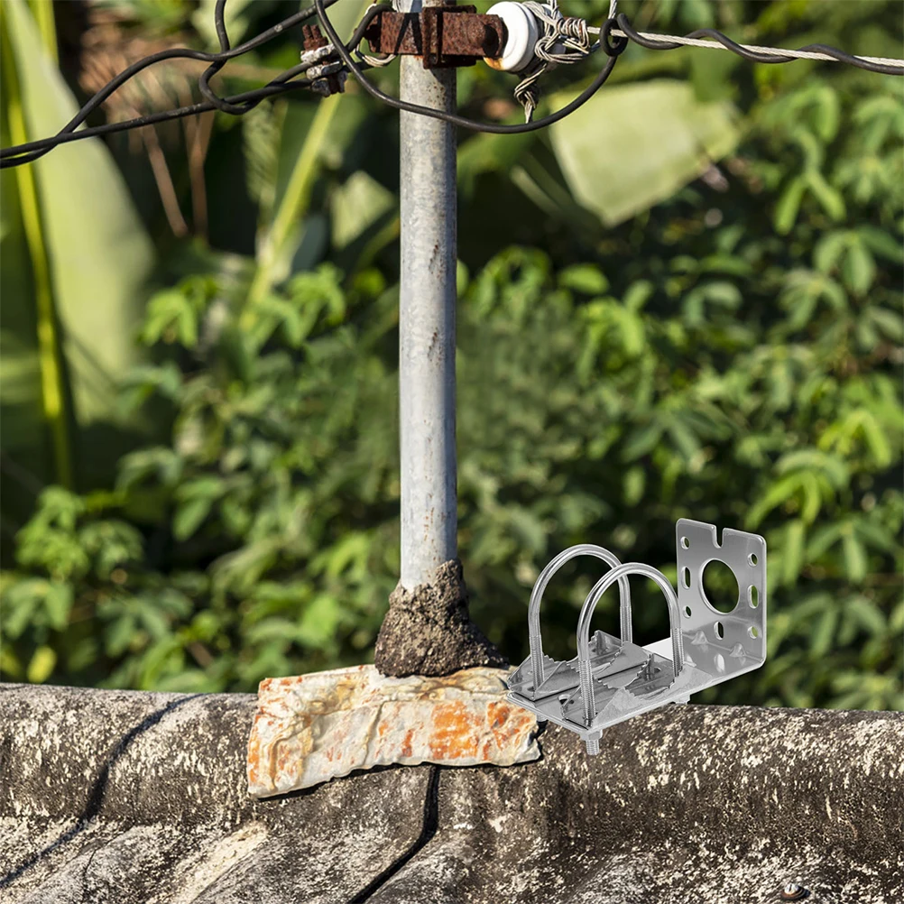 2pcs Antenna Bracket Mount Aluminum Alloy Outdoor Universal Clamping Pole Brackets Roof Satellite Wall Mount Lshaped Fixed Code
2pcs Antenna Bracket Mount Aluminum Alloy Outdoor Universal Clamping Pole Brackets Roof Satellite Wall Mount Lshaped Fixed Code