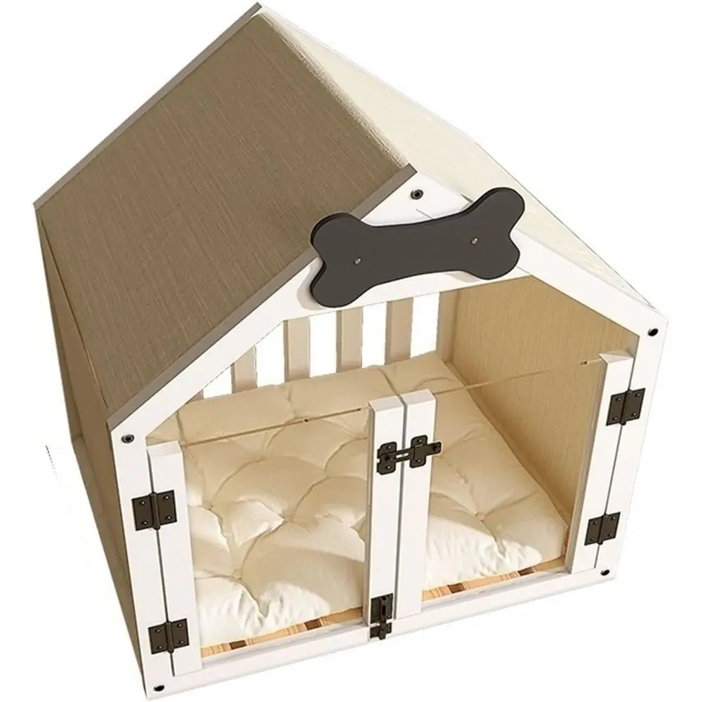 Dog House Dog Kennels for Dogs Indoor Use Wood Pet House with Cushion and Double Doors Dog Crate House for Small Medium Dogs Mul
Dog House Dog Kennels for Dogs Indoor Use Wood Pet House with Cushion and Double Doors Dog Crate House for Small Medium Dogs Mul