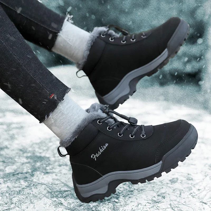2024 New Winter Comfort Warm and Fleece Ankle Boots Thickened Fashion Snow Non-slip Shoes Cotton Sneakers Warm Fleece Boots
2024 New Winter Comfort Warm and Fleece Ankle Boots Thickened Fashion Snow Non-slip Shoes Cotton Sneakers Warm Fleece Boots