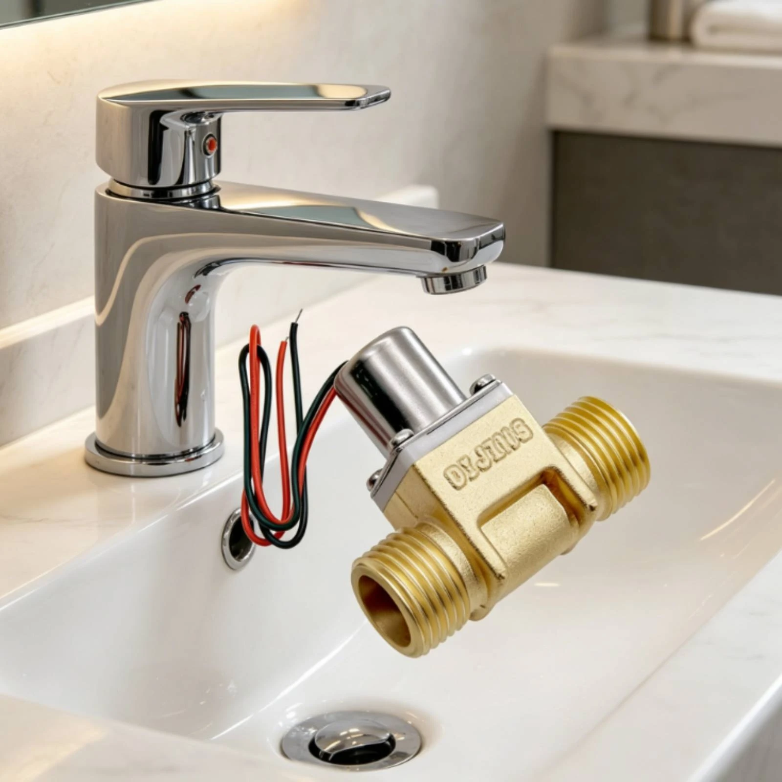 Sensor Faucet Valve Touchless Control Solenoid Valve Plumbing Part Automatic Operation Copper Body for Toilet
Sensor Faucet Valve Touchless Control Solenoid Valve Plumbing Part Automatic Operation Copper Body for Toilet