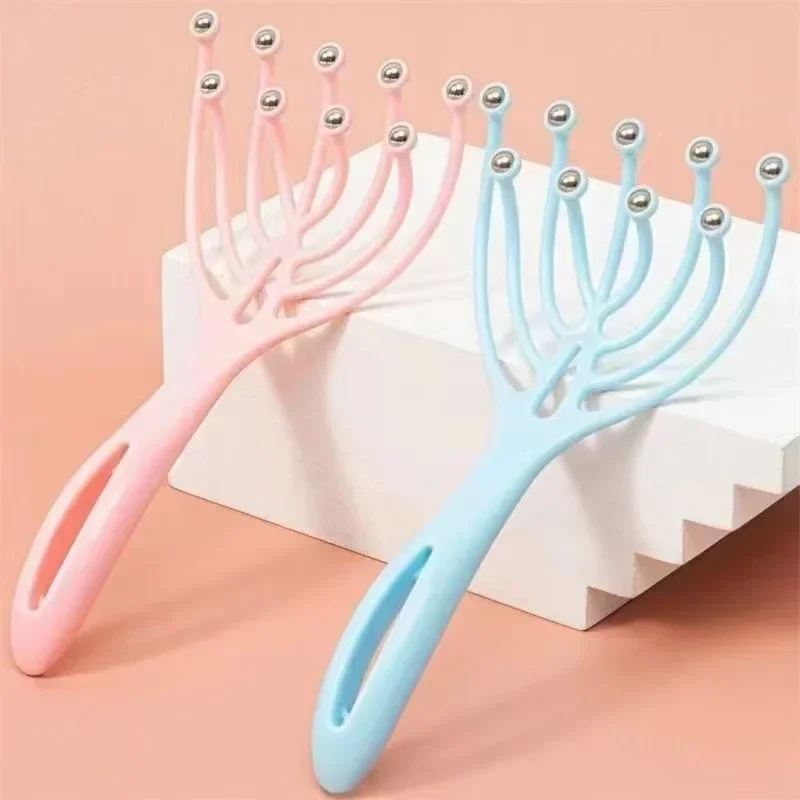 Nine claw massager head massage ball soul extractor scalp comb relaxation and stress relief scratching tool
Nine claw massager head massage ball soul extractor scalp comb relaxation and stress relief scratching tool