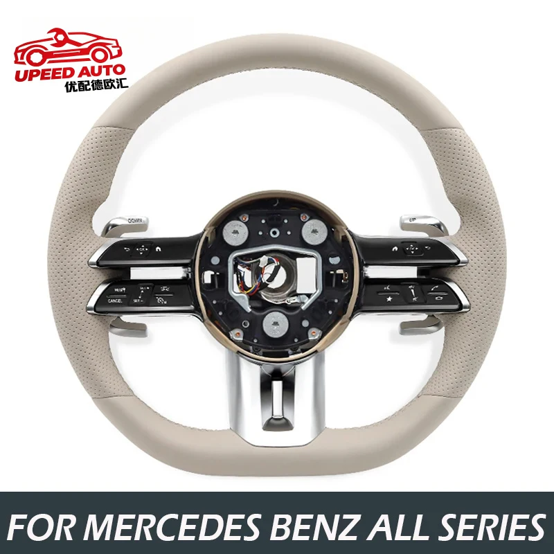 For Steering Wheel Beige Mercedes Benz W117 W166 W167 W176 W204 W205 W212 W213 W221 W222 A35 A45 E63 C63 C43 Car Accessories
For Steering Wheel Beige Mercedes Benz W117 W166 W167 W176 W204 W205 W212 W213 W221 W222 A35 A45 E63 C63 C43 Car Accessories