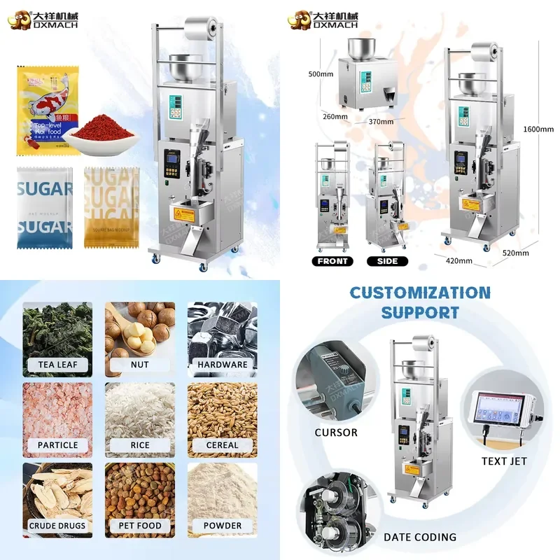 2026 DZD-220 Commercial Grade Food Packing Machine Easy to Operate Hot Sale for Pellet Granule Powder Grain Packaging in
2026 DZD-220 Commercial Grade Food Packing Machine Easy to Operate Hot Sale for Pellet Granule Powder Grain Packaging in