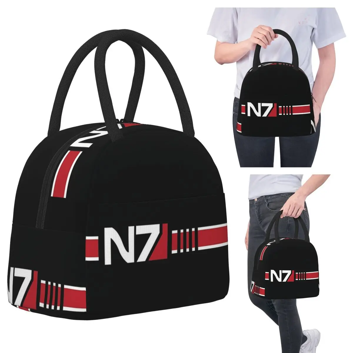 N7 Logo Insulated Lunch Bag for Kids School Cooler Thermal Food Box Tote Leakproof Lunch Boxes Container
N7 Logo Insulated Lunch Bag for Kids School Cooler Thermal Food Box Tote Leakproof Lunch Boxes Container