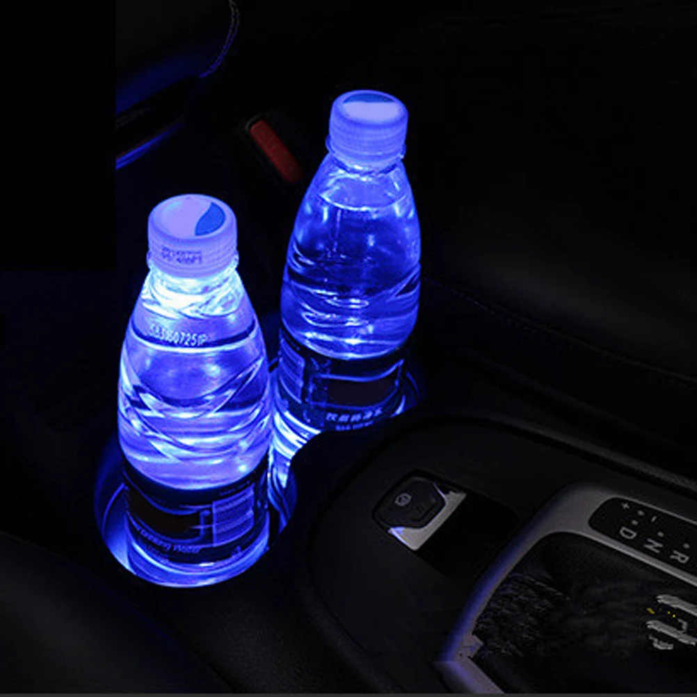 2 PCS Glowing Water Coaster Led Coasters Cup Holder for Cars Mat Drink Solar Mug
2 PCS Glowing Water Coaster Led Coasters Cup Holder for Cars Mat Drink Solar Mug