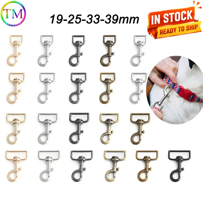 10-30Pcs Swivel Lobster Clasps Metal Dog Slasp Hook Buckle Durable Hardware For 19-33mm Webbing Zinc Alloy Diy Dog Leash Parts
10-30Pcs Swivel Lobster Clasps Metal Dog Slasp Hook Buckle Durable Hardware For 19-33mm Webbing Zinc Alloy Diy Dog Leash Parts