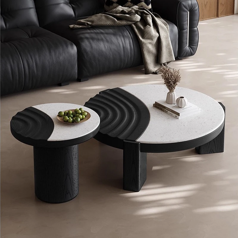 ak-Color Block Wood Veneer Natural Stone Coffee Table Set Creative Italian Minimalist Low Table Furniture%
ak-Color Block Wood Veneer Natural Stone Coffee Table Set Creative Italian Minimalist Low Table Furniture%