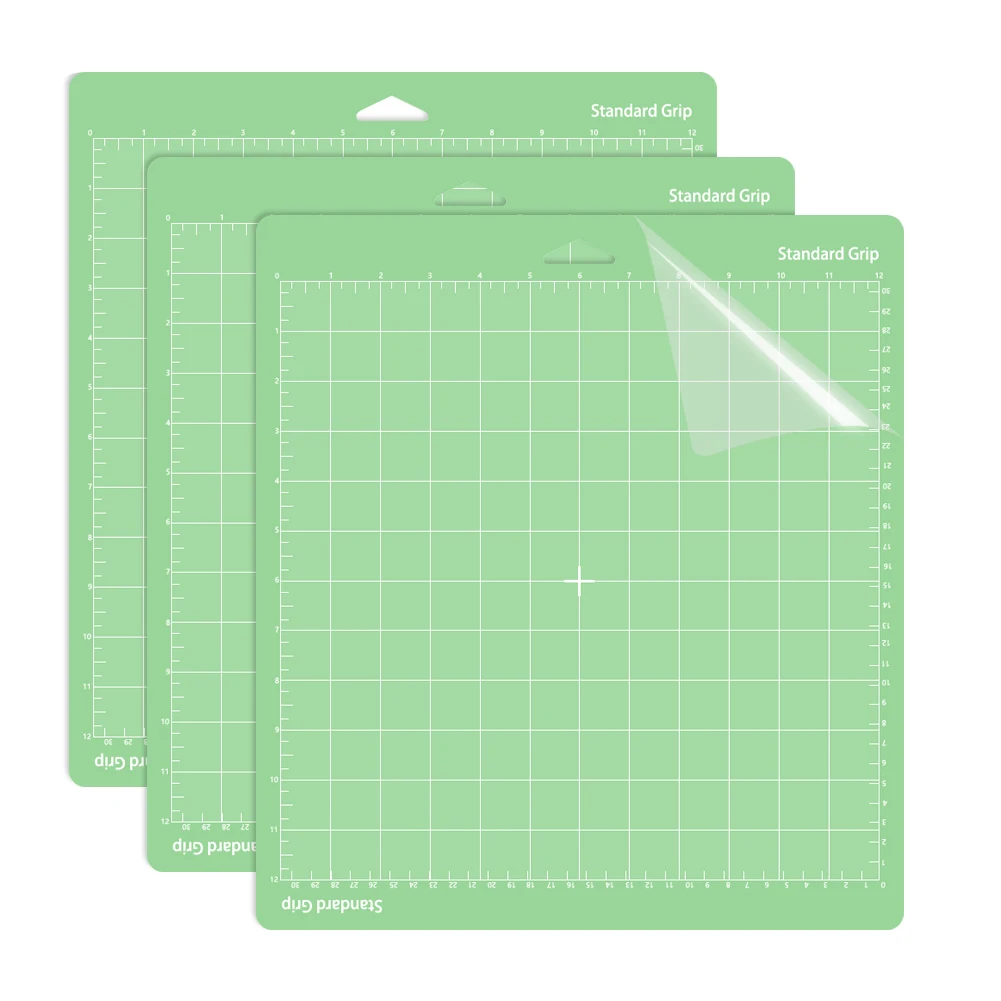3pcs Pack 12"x12" StandardGrip Cutting Mat for Cricut Maker Replacement Adhesive Sticky Vinyl Mat
3pcs Pack 12"x12" StandardGrip Cutting Mat for Cricut Maker Replacement Adhesive Sticky Vinyl Mat