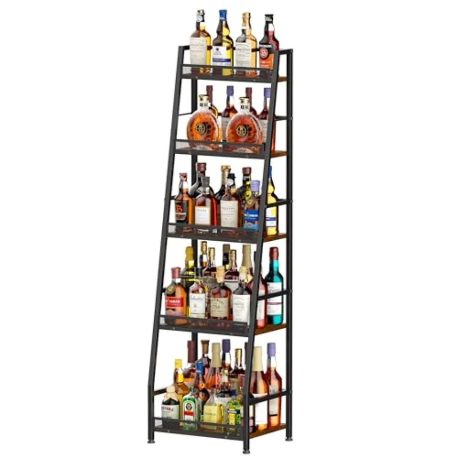 5-Tier Trapezoid Liquor Stand for Home Bar Large-Capacity Liquor Cabinet Bar for Home Stepped Wine Rack Freestanding Floor for
5-Tier Trapezoid Liquor Stand for Home Bar Large-Capacity Liquor Cabinet Bar for Home Stepped Wine Rack Freestanding Floor for