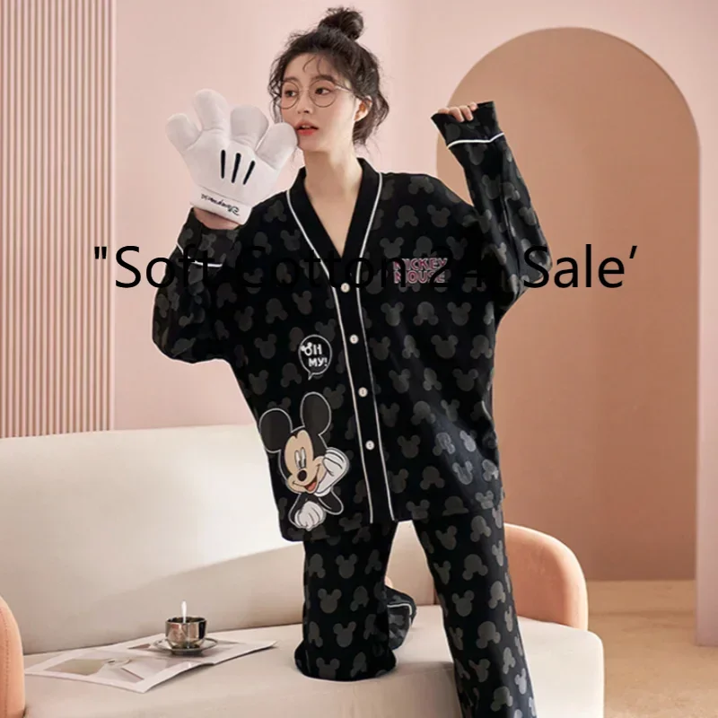 New Disney spring casual comfortable pajamas set Mickey Mouse loungewear Disney loungewear cute Mickey Mouse casual pajamas
New Disney spring casual comfortable pajamas set Mickey Mouse loungewear Disney loungewear cute Mickey Mouse casual pajamas