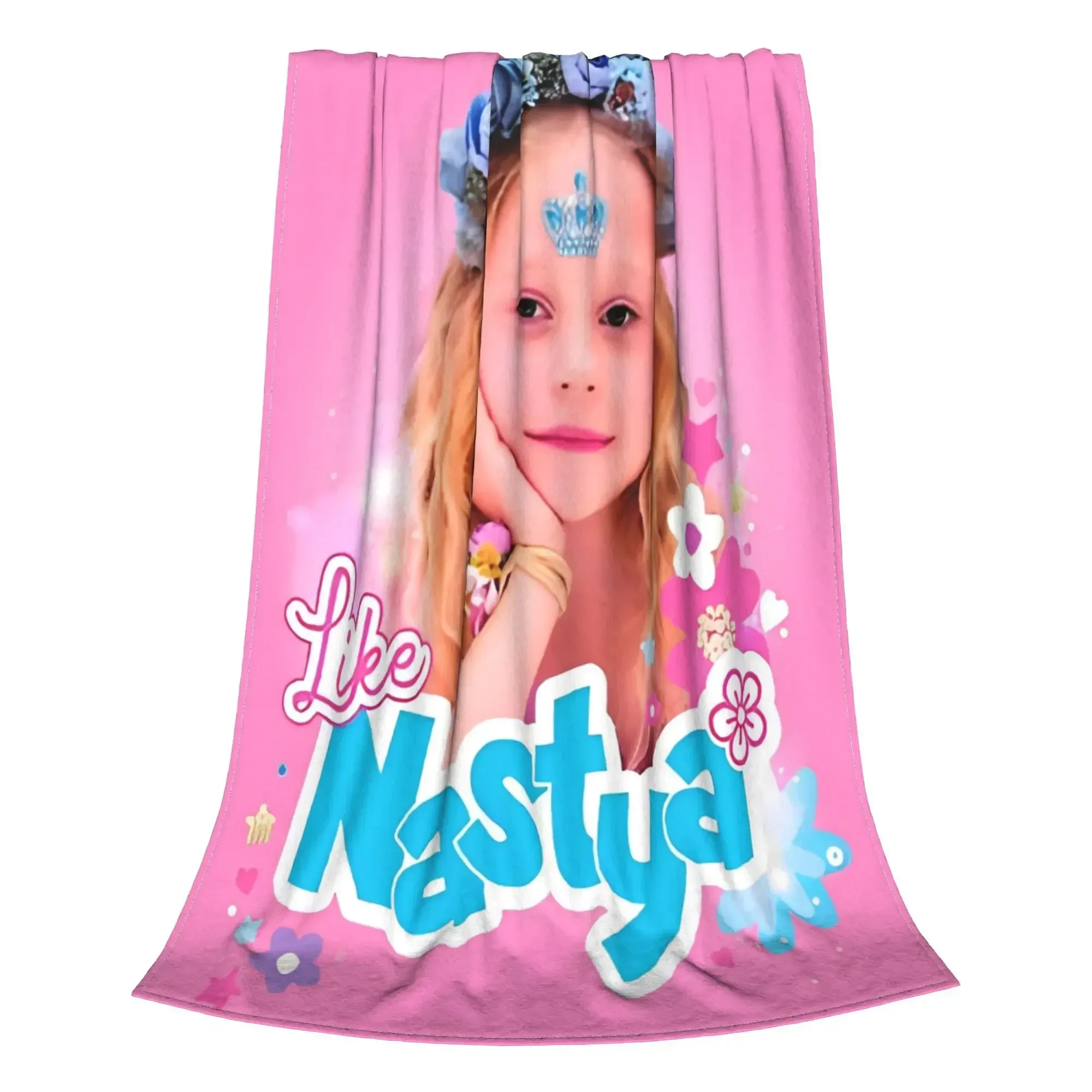 Like Nastya Girl Fleece Blanket Lightweight Portable AllSeason Thin Throw for Bed Couch or Quilt Use
Like Nastya Girl Fleece Blanket Lightweight Portable AllSeason Thin Throw for Bed Couch or Quilt Use