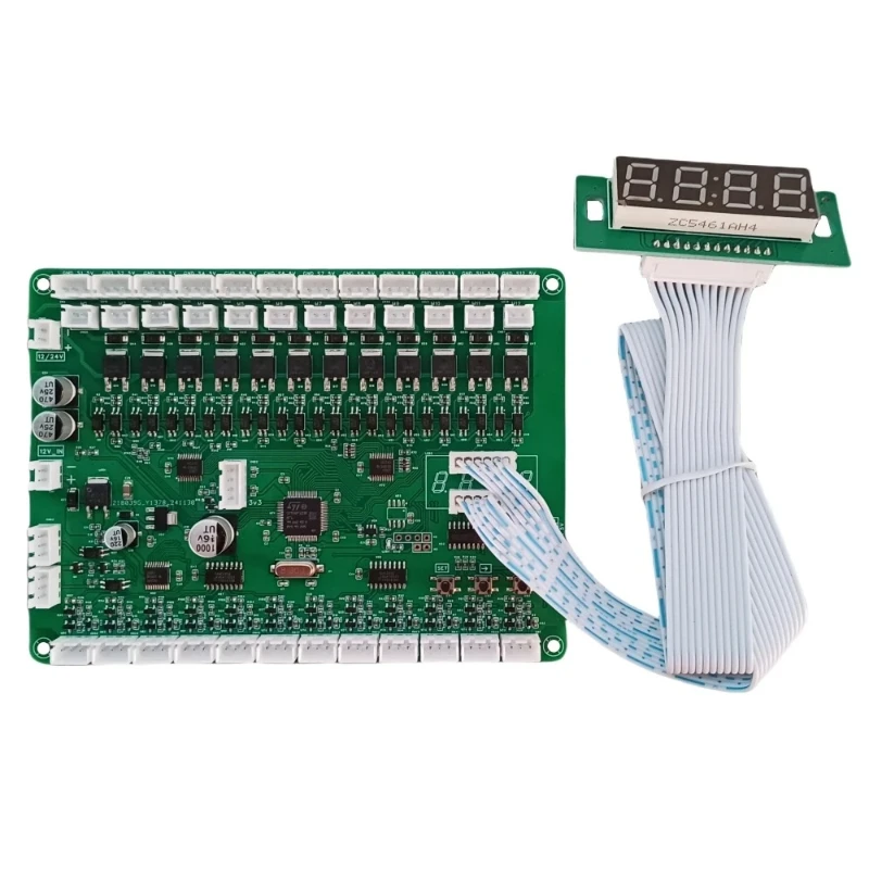 Sensor Control 1-12 Channels Control Board PCB for Water Vending with Flow Sensor, DC Motor, Capsule
Sensor Control 1-12 Channels Control Board PCB for Water Vending with Flow Sensor, DC Motor, Capsule