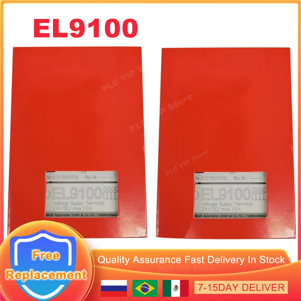 Brand New Original EL9100 PLC Module EL 9100 Potential Supply Terminal 24 V DC PLC Module New In Box
Brand New Original EL9100 PLC Module EL 9100 Potential Supply Terminal 24 V DC PLC Module New In Box