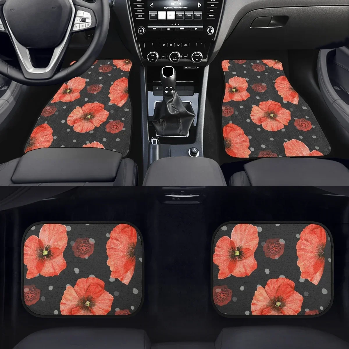 4PCS Car Floor Mats Polynesian Hibiscus Flower Washable Anti-Slip Rugs Carpets for Women Mat Rugs Universal Fit Most of Truck
4PCS Car Floor Mats Polynesian Hibiscus Flower Washable Anti-Slip Rugs Carpets for Women Mat Rugs Universal Fit Most of Truck