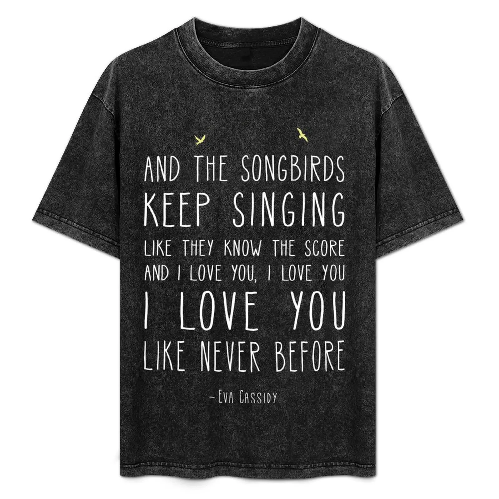 Songbird Eva Cassidy / Chistine McVie T-Shirt Casual Trendy Short Sleeve T-Shirt
Songbird Eva Cassidy / Chistine McVie T-Shirt Casual Trendy Short Sleeve T-Shirt