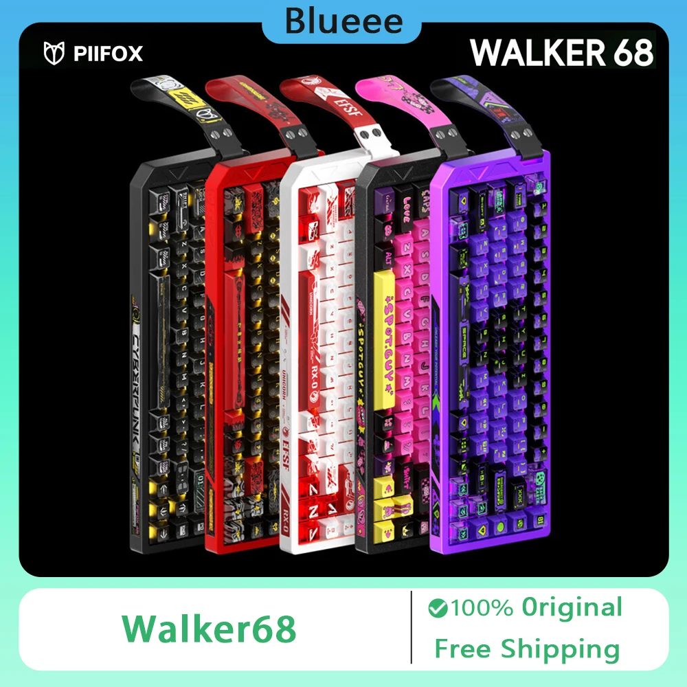 PIIFOX Walker68 Magnetic Switch Mechanical Keyboards Aluminium 8000Hz RT0.01 Wired Gaming Keyboard E-sports Custom PC Accessory
PIIFOX Walker68 Magnetic Switch Mechanical Keyboards Aluminium 8000Hz RT0.01 Wired Gaming Keyboard E-sports Custom PC Accessory