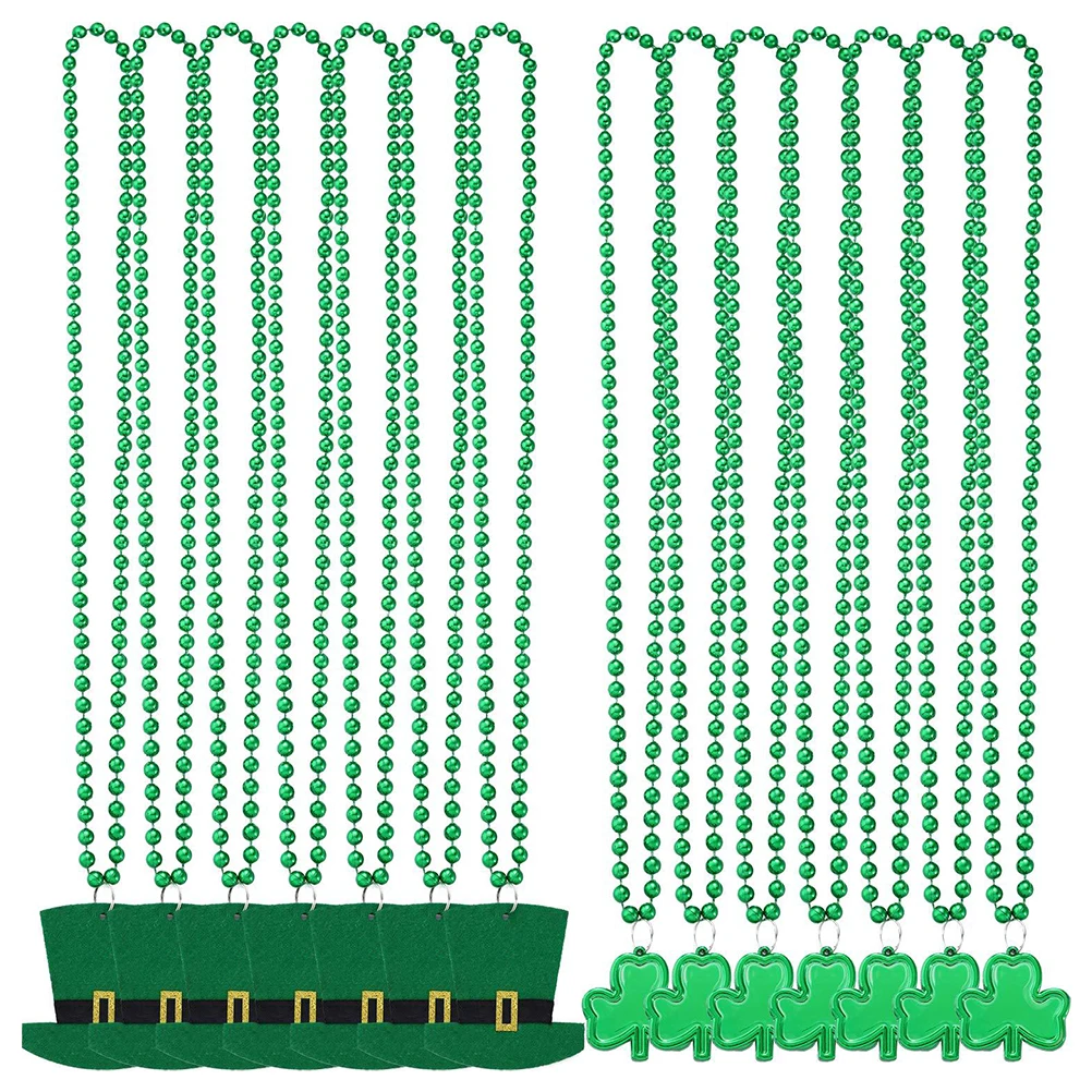 14 Pcs Clover Necklace Decorative Necklaces St Patricks Day Party Accessories Festival Hat Creative for St.patricks
14 Pcs Clover Necklace Decorative Necklaces St Patricks Day Party Accessories Festival Hat Creative for St.patricks