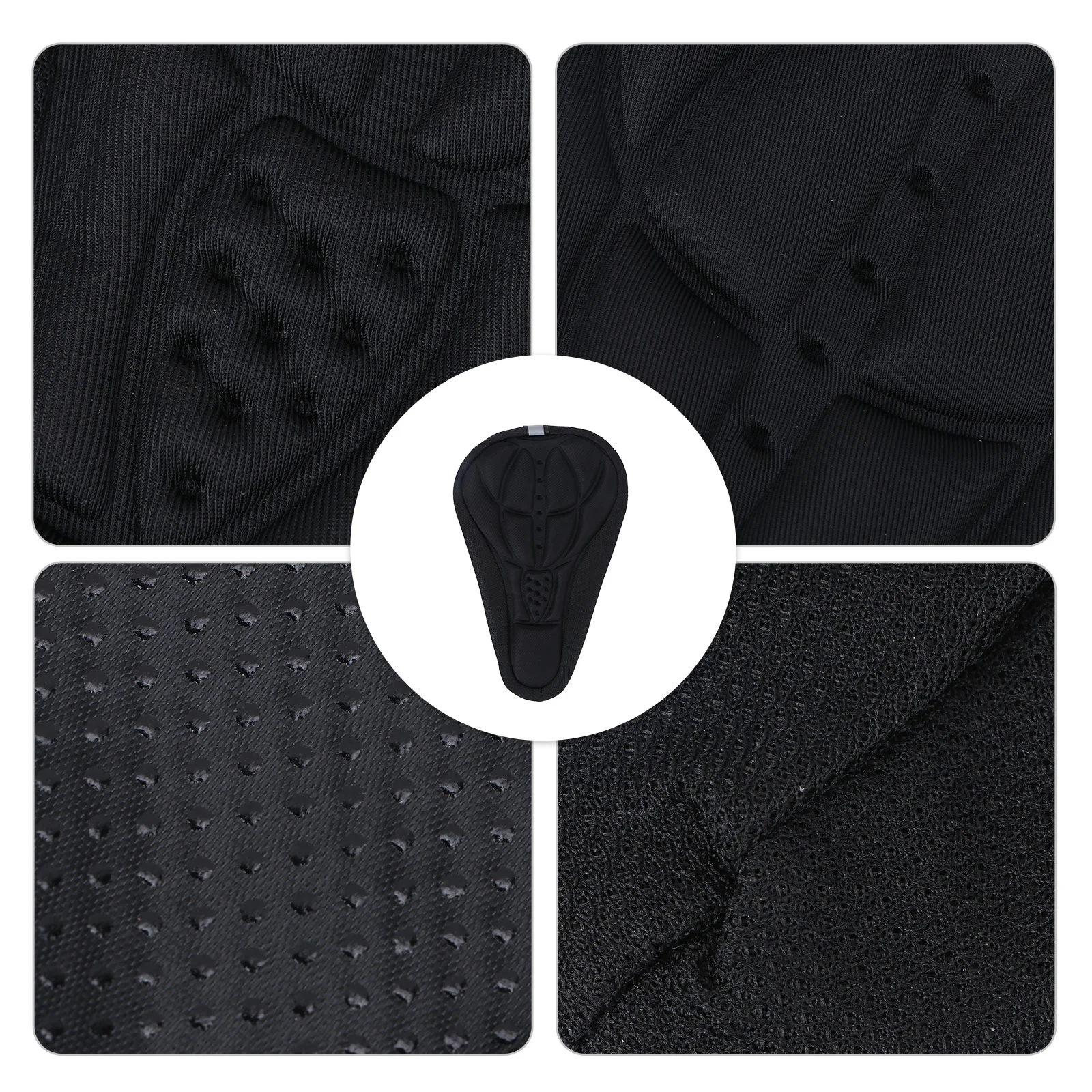 Comfy Cycling Gel Pad Seat Saddle Cover 3D Cushion (Black) saddle pad gel bike saddle 3D bike saddle pad
Comfy Cycling Gel Pad Seat Saddle Cover 3D Cushion (Black) saddle pad gel bike saddle 3D bike saddle pad