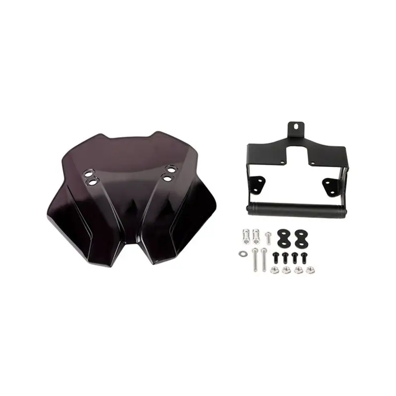 Rare Windscreen Windshield Deflector Shield For Kawasaki Z650 ER650 2017-2019 Wind Screen With Navigation Mounting Bracket
Rare Windscreen Windshield Deflector Shield For Kawasaki Z650 ER650 2017-2019 Wind Screen With Navigation Mounting Bracket