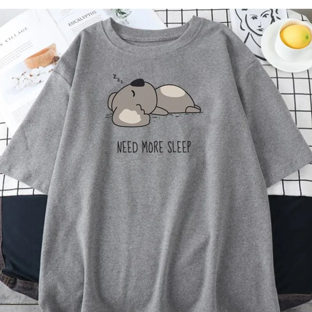 Женские футболки с принтом Little Bear Who Need More Sleep, хлопковая винтажная одежда, футболки оверсайз, женские футболки
Женские футболки с принтом Little Bear Who Need More Sleep, хлопковая винтажная одежда, футболки оверсайз, женские футболки